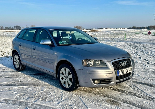 Audi A3 cena 13900 przebieg: 249000, rok produkcji 2005 z Wrocław małe 497